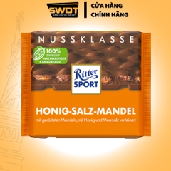 Socola Ritter Sport Đức nhiều vị 100g, Socola Đức cao cấp, thơm ngon hảo hạng, đậm vị cacao thơm béo