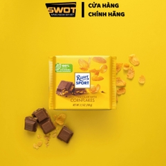 Socola Ritter Sport Đức nhiều vị 100g, Socola Đức cao cấp, thơm ngon hảo hạng, đậm vị cacao thơm béo
