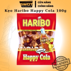 Kẹo dẻo trái cây HARIBO Đức 175g, Kẹo dẻo trái cây tươi nguyên chất, chua ngọt thơm an toàn sức khỏe