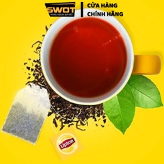 Trà túi lọc Lipton Nhãn Vàng Indonesia 25 Gói 2g, Trà Lipton Yellow Label hộp 25 gói thơm ngon