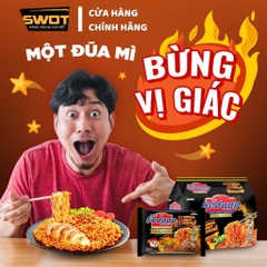 Combo 10 gói Mì cay SEDAAP Indonesia nhiều vị, Mỳ xào, Mì khô thơm ngon hảo hạng, cay ngon đậm vị