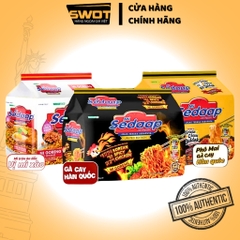 Combo 10 gói Mì cay SEDAAP Indonesia nhiều vị, Mỳ xào, Mì khô thơm ngon hảo hạng, cay ngon đậm vị