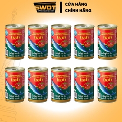 Combo 4 hộp Cá Thu chiên sốt chua cay Roza Thái Lan 140g, Cá hộp thơm ngon hảo hạng giàu dinh dưỡng