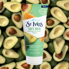 Sữa rửa mặt St.Ives Mỹ 170g, Sữa rửa mặt St Ives tẩy tế bào chết, sạch sâu, nguyên liệu thiên nhiên