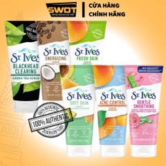 Sữa rửa mặt St.Ives Mỹ 170g, Sữa rửa mặt St Ives tẩy tế bào chết, sạch sâu, nguyên liệu thiên nhiên