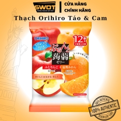 Thạch rau câu Orihiro Nhật Bản nhiều vị, Kẹo rau câu cao cấp, thơm ngon đặc biệt, giàu dinh dưỡng
