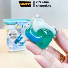 Viên giặt xả Gel Ball Bold 4in1 Nhật, Viên xả giặt làm sạch làm mềm quần áo lưu hương lâu diệt khuẩn - SWOT