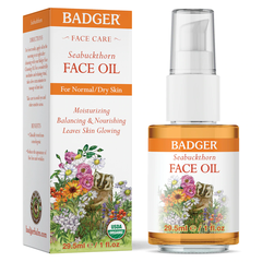 Dầu Hắc Mai Biển Hữu Cơ Badger Seabuckthorn Face Oil