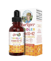 D3+K2 Dạng Giọt Hữu Cơ 1-3y Toddler Vitamin D3+K2 Liquid Drops