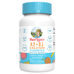Kẹo Dẻo Bổ Sung Canxi, K2 + D3 MaryRuth’s K2 + D3 Calcium Gummies