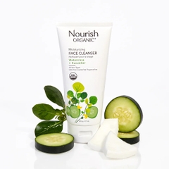 Sữa Rửa Mặt Từ Cải Xoong Và Dưa Leo Hữu Cơ Nourish Organic Moisturizing Face Cleanser