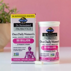 Viên Lợi Khuẩn Phụ Khoa Garden of Life, Dr. Formulated Women's Probiotics Once Daily