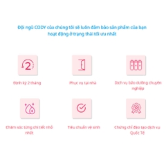 2 năm Dịch vụ Heart Service của Máy lọc Không Khí TUBA