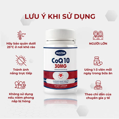 Austar CoQ10 30MG - Viên Uống Hỗ Trợ Sức Khỏe Tim Mạch( 60 Viêb)