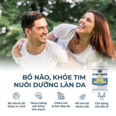 Viên Uống Austar Ultra Omega 3-6-9  - Bổ Não, Đẹp Da, Khỏe Tim ( 60 viên)