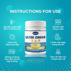 Viên Uống Austar Ultra Omega 3-6-9  - Bổ Não, Đẹp Da, Khỏe Tim ( 60 viên)