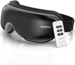 Máy mát xa mắt cảm ứng và điều khiển từ xa renpho eye massager adopts remote & touch control, rf-em001r, b-black