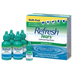 Nước nhỏ mắt nhân tạo refresh tears lubricant eye drops multi-pack