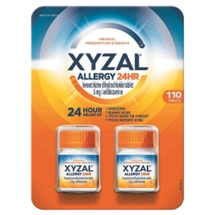 Thuốc chống dị ứng 24 giờ xyzal allergy 24 hour antihistamine 5 mg