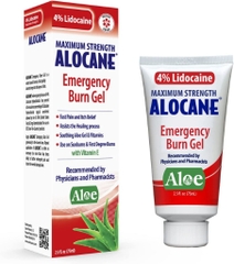 Gel giảm bỏng, ngứa do bỏng nhẹ, cháy nắng, côn trùng cắn và kích ứng da nhẹ, vết cắt và vết xước, 2.5 fl oz