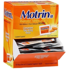 Thuốc giảm đau, hạ sốt motrin ibuprofen pain reliever and fever reducer caplets