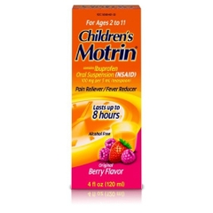 Siro giảm đau hạ sốt dành cho trẻ em từ 2-11 tuổi children's pain reliever / fever reducer oral suspension medicine, berry flavor
