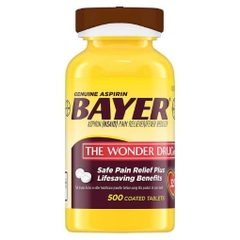 Thuốc giảm đau bayer genuine aspirin the wonder drug 325 mg