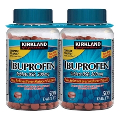 Thuốc giảm đau hạ sốt kirkland signature ibuprofen, 200 mg