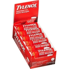 Thuốc giảm đau và hạ sốt tylenol extra strength acetaminophen caplets