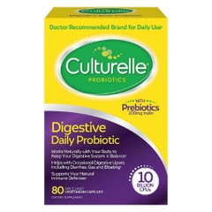 Viên uống hỗ trợ tiêu hóa culturelle digestive health probiotic,80 viên.