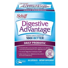 Viên uống hỗ trợ tiêu hóa schiff digestive advantage daily probiotic
