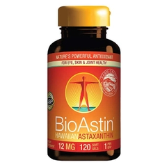 M19 ASTXNTN 12MG Viên uống chống oxy hóa Bioastin Hawaiian Astaxanthin 12 mg, 120 viên