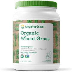 Bột cỏ lúa mì hữu cơ Amazing Grass Organic Wheatgrass Powder, 800g