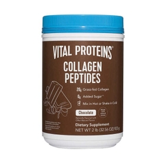 Bột collagen hương sô cô la Vital Proteins Collagen Peptides, Chocolate