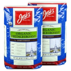 Cà phê rang kiểu pháp nguyên hạt hữu cơ jose's organic french dark roast whole bean coffee