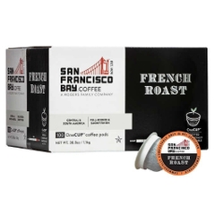 Cà phê rang dạng cốc san francisco bay coffee french roast onecup