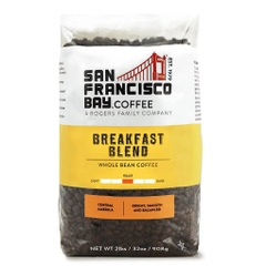 Cà phê rang vừa nguyên hạt san francisco bay breakfast blend whole bean coffee
