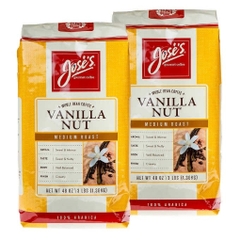 Cà phê rang vừa nguyên hạt jose's vanilla nut coffee, medium roast, whole bean