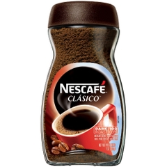 Cà phê hòa tan nescafé clasio instant coffee, dark roast 200g