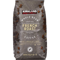 Cà phê rang kiểu pháp nguyên hạt kirkland signature medium roats coffee