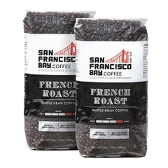 Cà phê rang đậm nguyên hạt san francisco bay french roast whole bean coffee