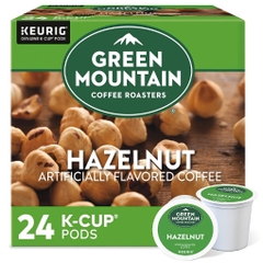 Cà phê hương vị hạt phỉ nướng dạng cốc green mountain coffee hazelnut flavored k-cup pod, 24 count