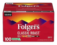 Cà phê rang kiểu cổ điển dạng cốc folgers classic roast coffee k-cups