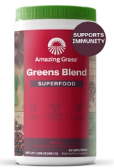 Bột rau củ quả amazing grass greens blend superfood - berry