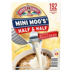 Kem sữa land o lake's mini moos half & half liquid creamer