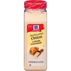 Bột hành tây mccormick granulated onion
