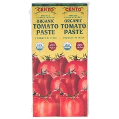 Bột cà chua cô đặc hữu cơ cento double concentrated usda organic tomato paste
