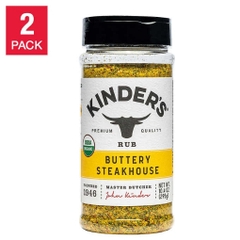 Hỗn hợp gia vị bít tết hữu cơ kinder's organic buttery steakhouse