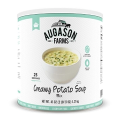 Hỗn hợp súp khoai tây kem augason farms creamy potato soup mix (1 pack), 45 oz
