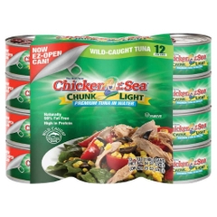 Cá ngừ đại dương cao cấp chicken of the sea chunk light premium tuna in water